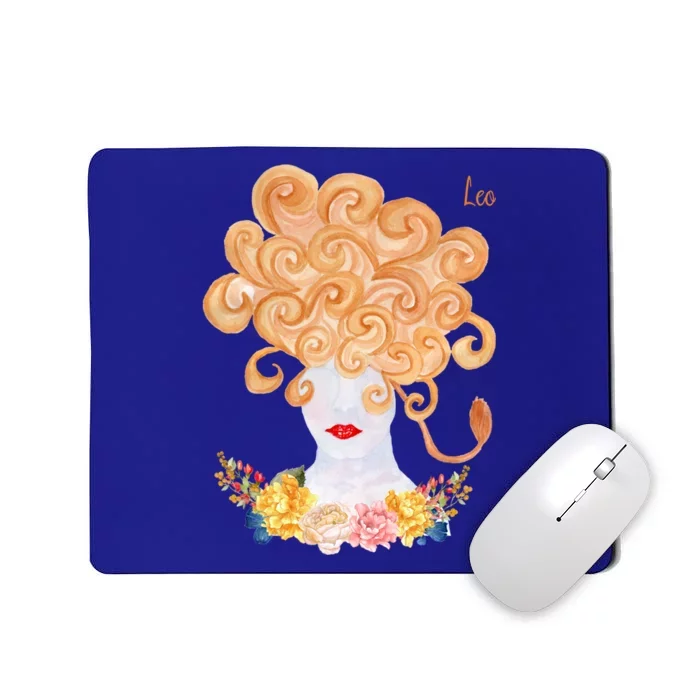 Zodiac Leo Astrology The Lion Fire Meaningful Gift Mousepad