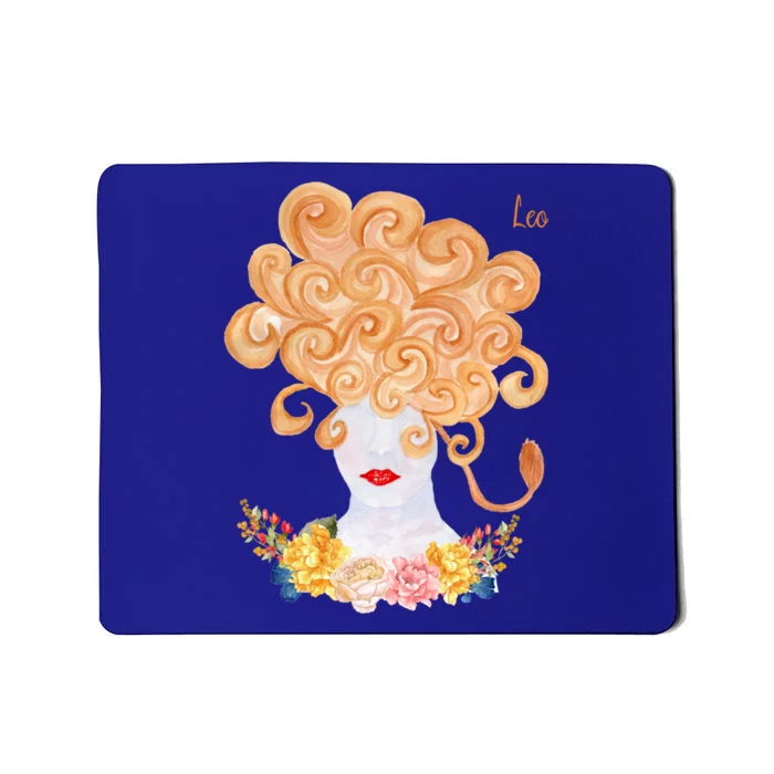 Zodiac Leo Astrology The Lion Fire Meaningful Gift Mousepad