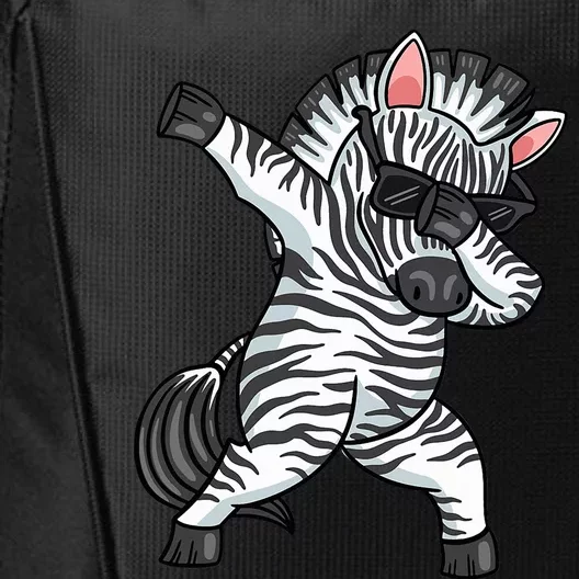 Zebra Lover Funny Zebra Dabbing Zebra Zebra City Backpack