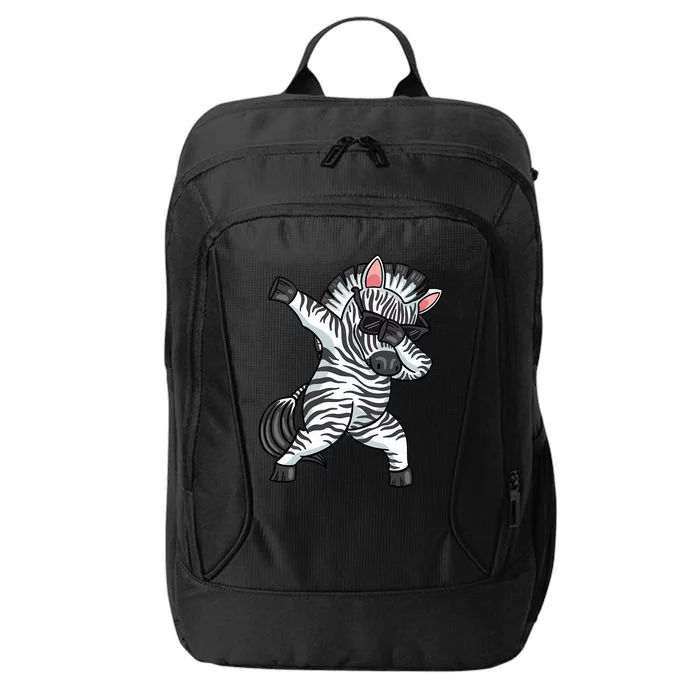 Zebra Lover Funny Zebra Dabbing Zebra Zebra City Backpack