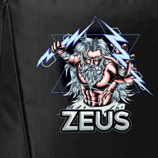 Zeus Lightning God Of The Sky Gamer City Backpack