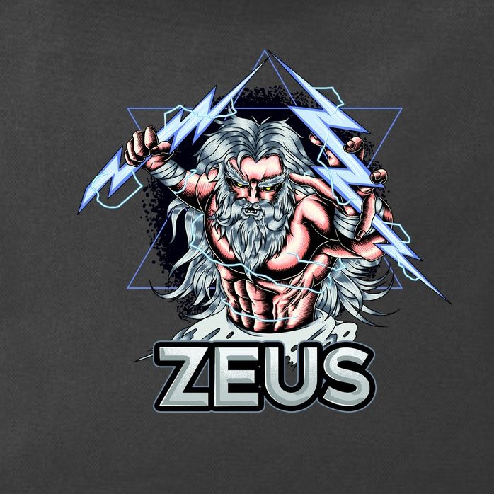 Zeus Lightning God Of The Sky Gamer Zip Tote Bag | TeeShirtPalace