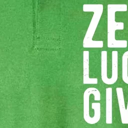 Zero Lucks Given St Patricks Day Softstyle Adult Sport Polo