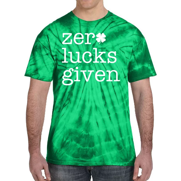 Zero Lucks Given Tie-Dye T-Shirt