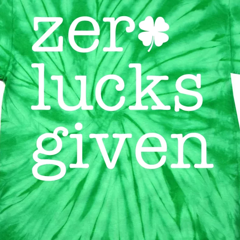 Zero Lucks Given Tie-Dye T-Shirt