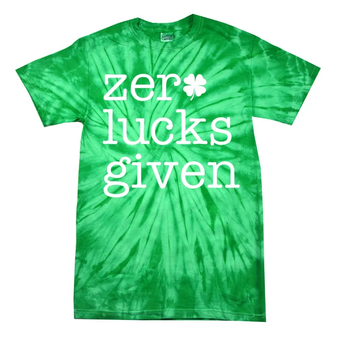 Zero Lucks Given Tie-Dye T-Shirt