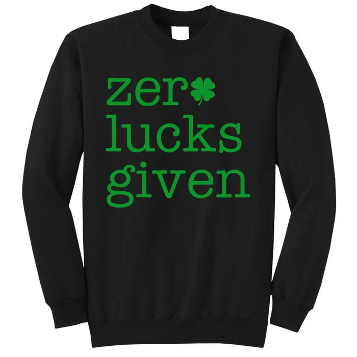 Zero Lucks Given Sweatshirt