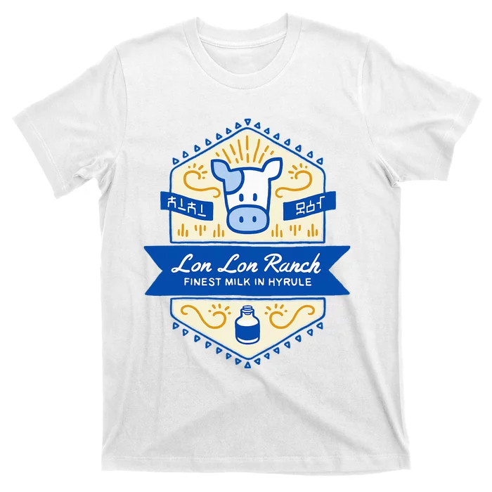 Z.E.L.D.A Lon Lon Ranch Finest Milk In Hyrule T-Shirt