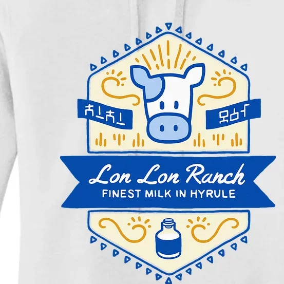 Z.E.L.D.A Lon Lon Ranch Finest Milk In Hyrule Women's Pullover Hoodie