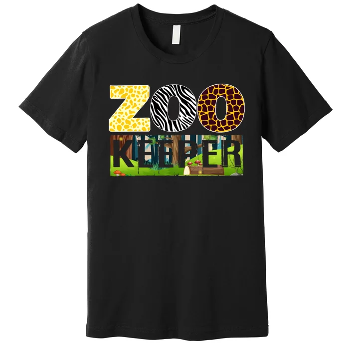 Zoo Life Of Zookeeper Accessories Premium T-Shirt