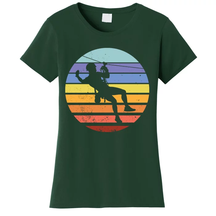 Zip Line Retro Women's T-Shirt