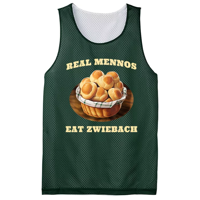 Zwiebach Mennonite Bun Roll Bread Baking Zwieback Mesh Reversible Basketball Jersey Tank