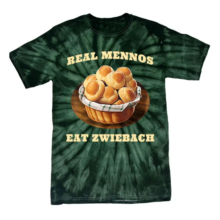 Zwiebach Mennonite Bun Roll Bread Baking Zwieback Tie-Dye T-Shirt