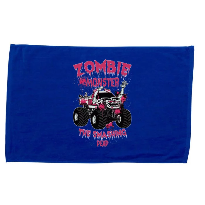 Zombie Monster Truck The Smashing Dead Microfiber Hand Towel