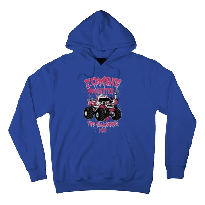 Zombie Monster Truck The Smashing Dead Funny Gift Hoodie