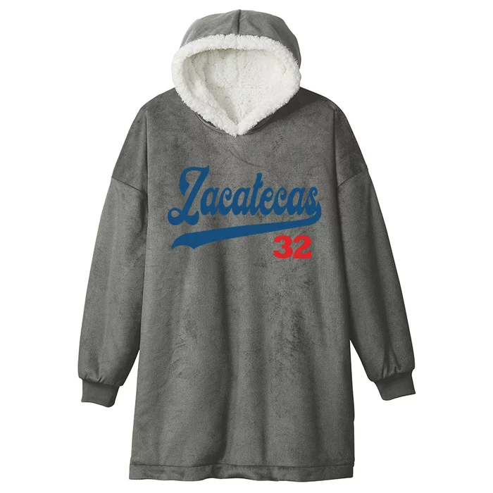 Zacatecas Mexico Hooded Wearable Blanket