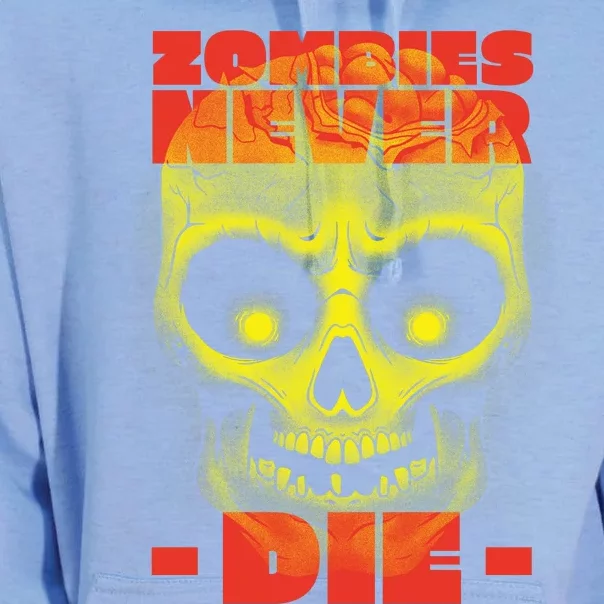 Zombies Never Die Unisex Surf Hoodie