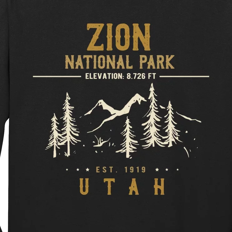 Zion National Park, US Nationalpark In Utah Long Sleeve Shirt