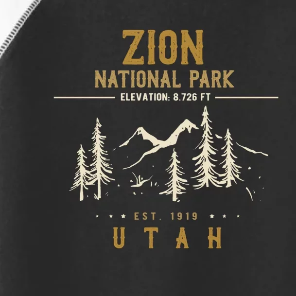 Zion National Park, US Nationalpark In Utah Toddler Fine Jersey T-Shirt