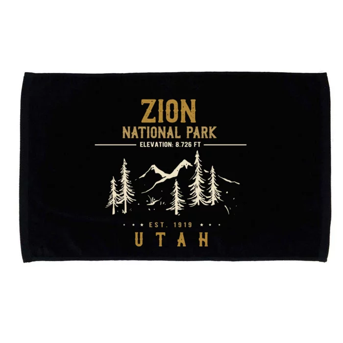 Zion National Park, US Nationalpark In Utah Microfiber Hand Towel