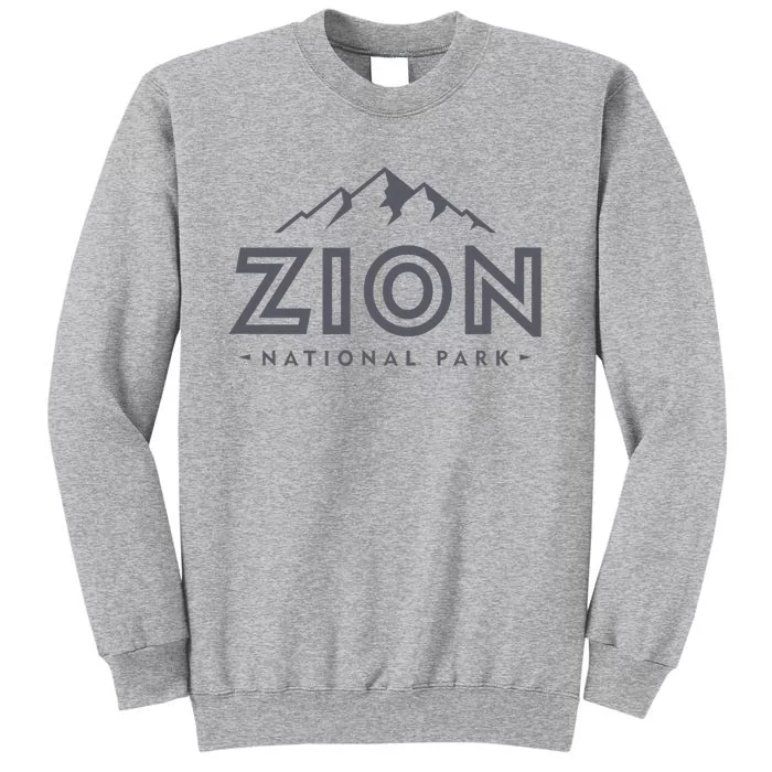 Zion National Park Utah Mountain Hiking Tall Sweatshirt