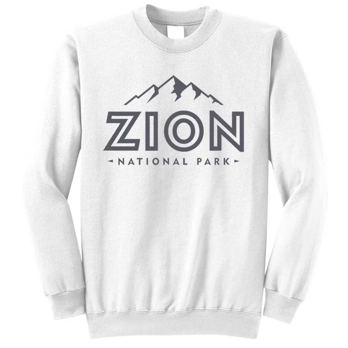 Zion National Park Utah Mountain Hiking Sweatshirt