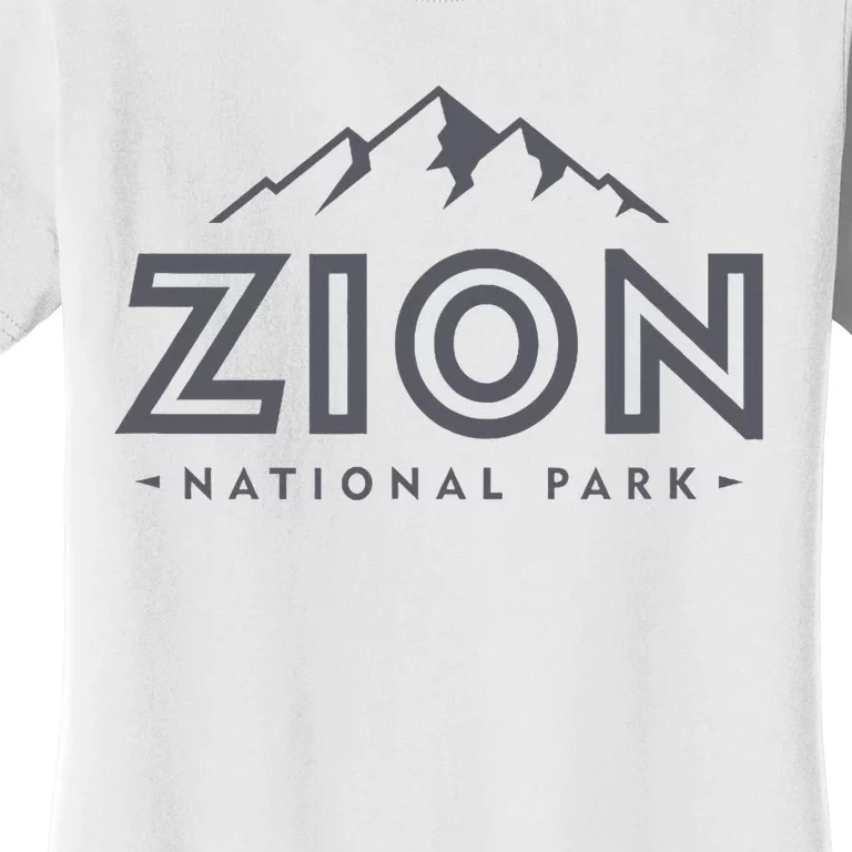 Zion National Park Utah Mountain Hiking Women's T-Shirt