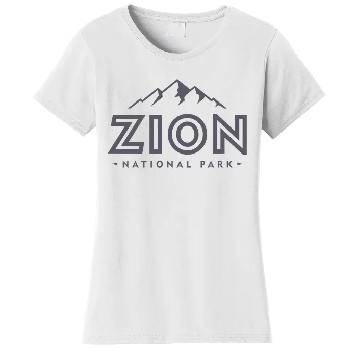 Zion National Park Utah Mountain Hiking Women's T-Shirt