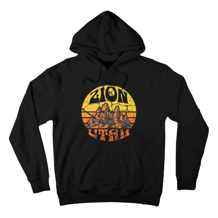 Zion National Park Utah Nature Hiking Outdoor Tall Hoodie