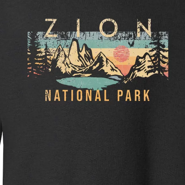 Zion National Park Toddler Sweatshirt