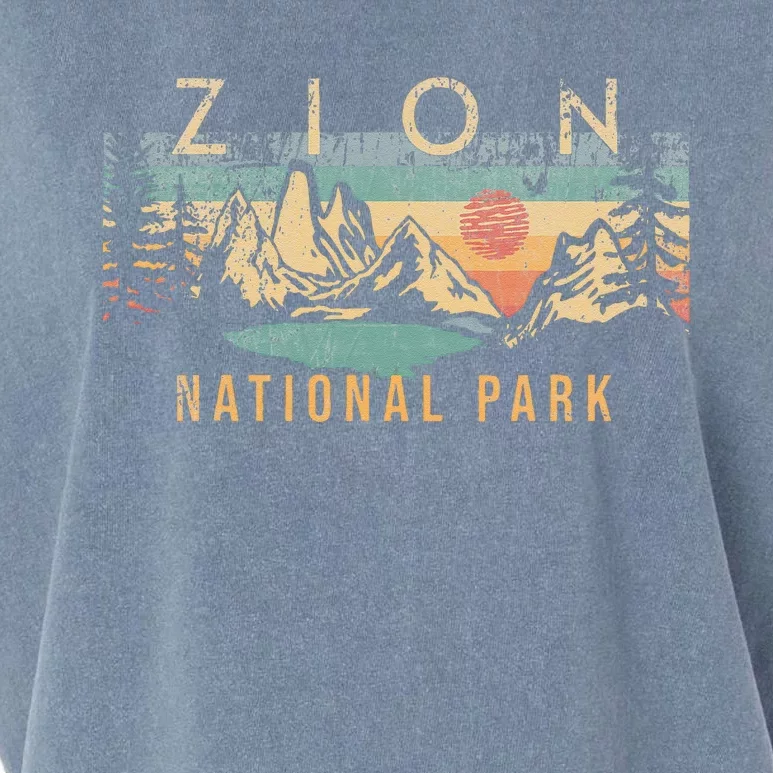 Zion National Park Garment-Dyed Women's Muscle Tee