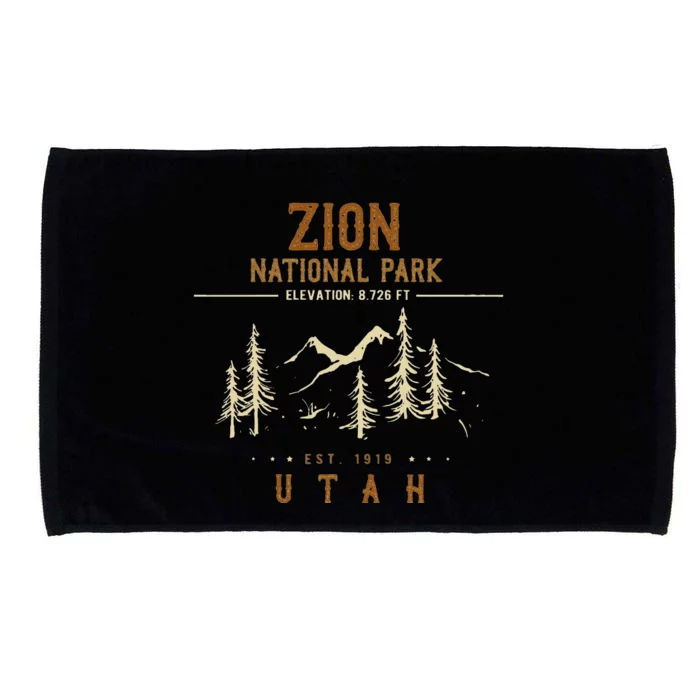 Zion National Park Us Nationalpark In Utah Microfiber Hand Towel