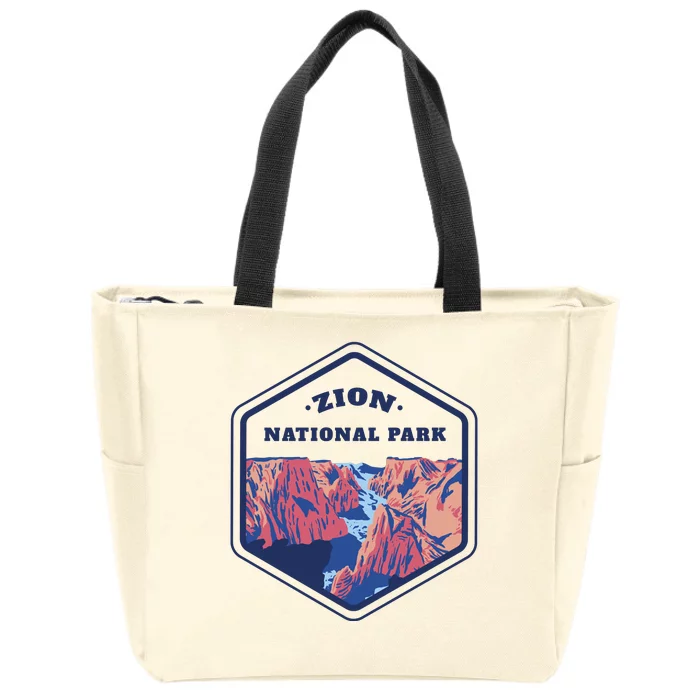 Zion National Park Zip Tote Bag