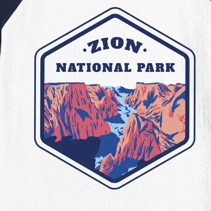 Zion National Park Baseball Sleeve Shirt