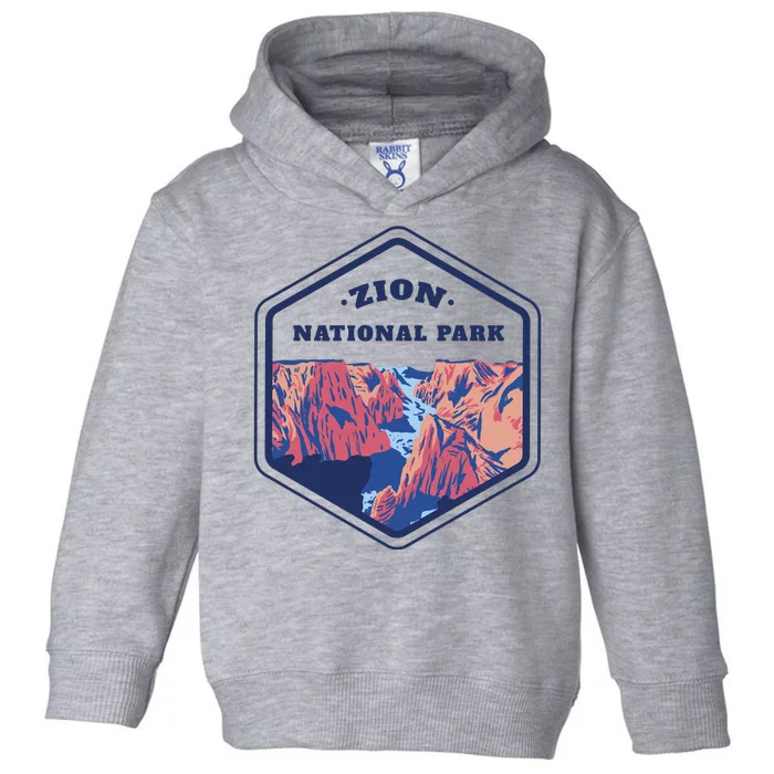 Zion National Park Toddler Hoodie