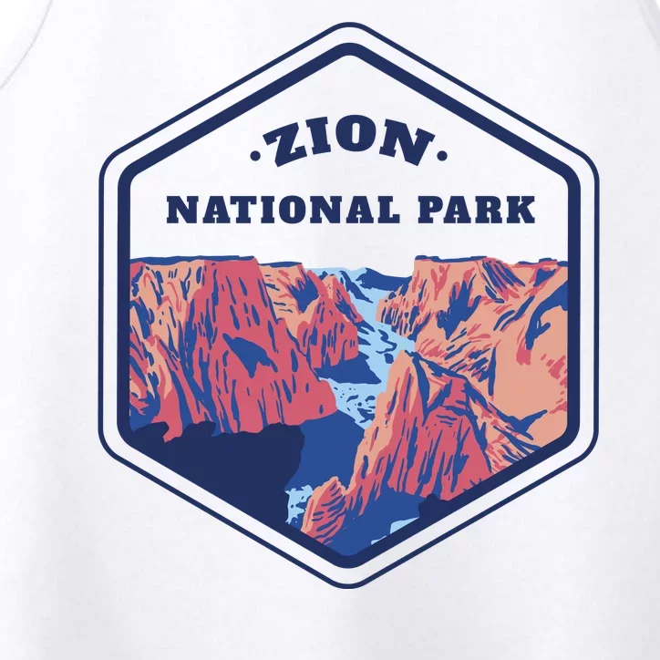 Zion National Park Performance Tank