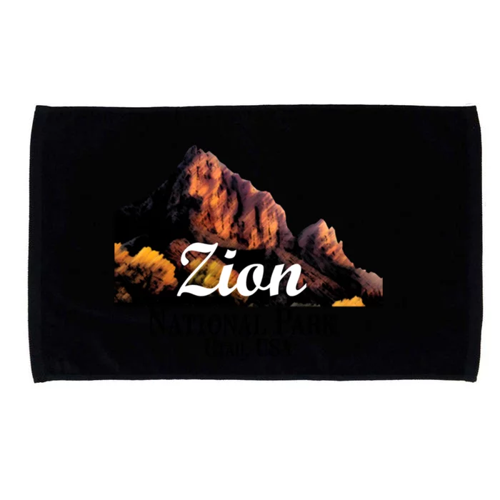 Zion National Park Travel Utah Usa Earth Explorer Gift Microfiber Hand Towel