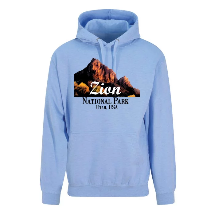 Zion National Park Travel Utah Usa Earth Explorer Gift Unisex Surf Hoodie