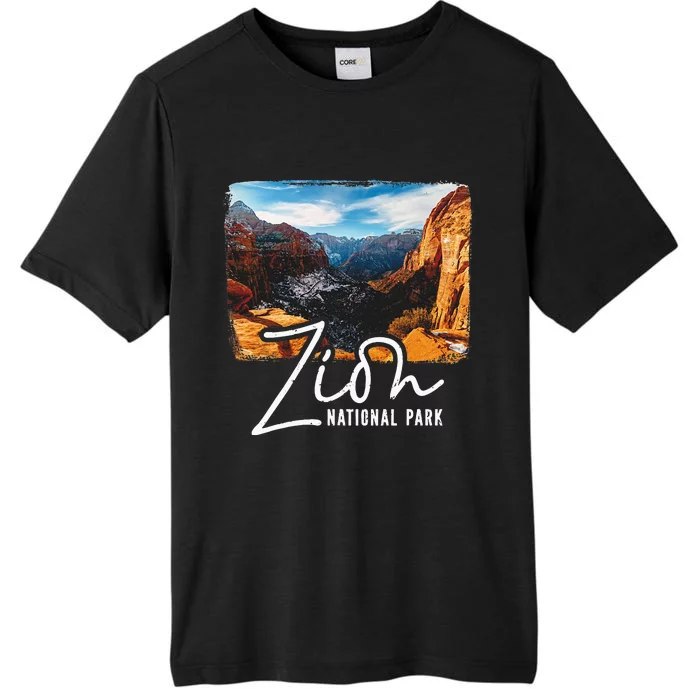 Zion National Park Utah Tourist Zion Park ChromaSoft Performance T-Shirt