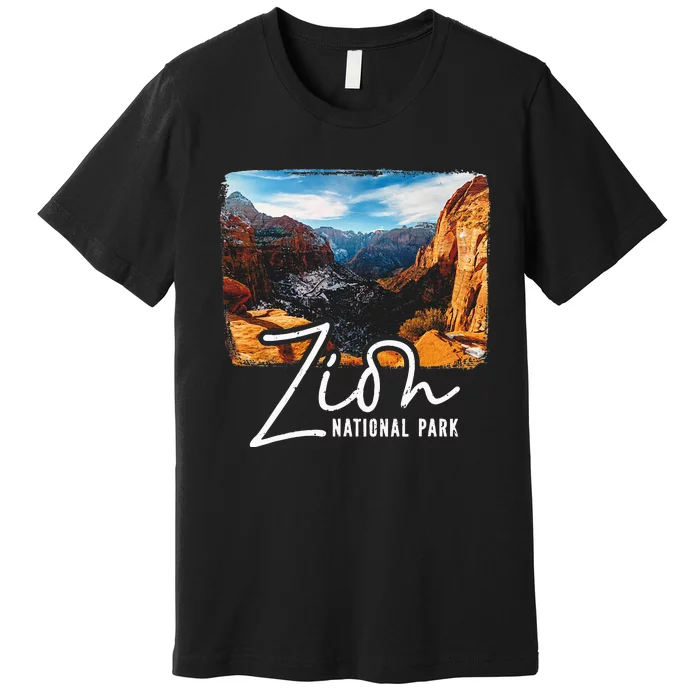 Zion National Park Utah Tourist Zion Park Premium T-Shirt