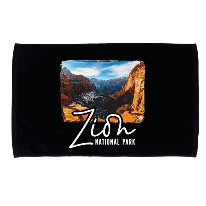 Zion National Park Utah Tourist Zion Park Microfiber Hand Towel