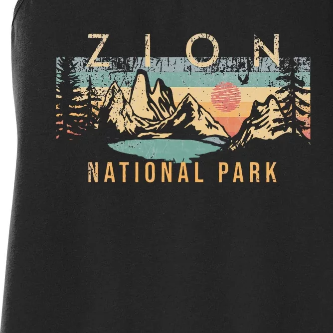 Zion National Park Women's Racerback Tank