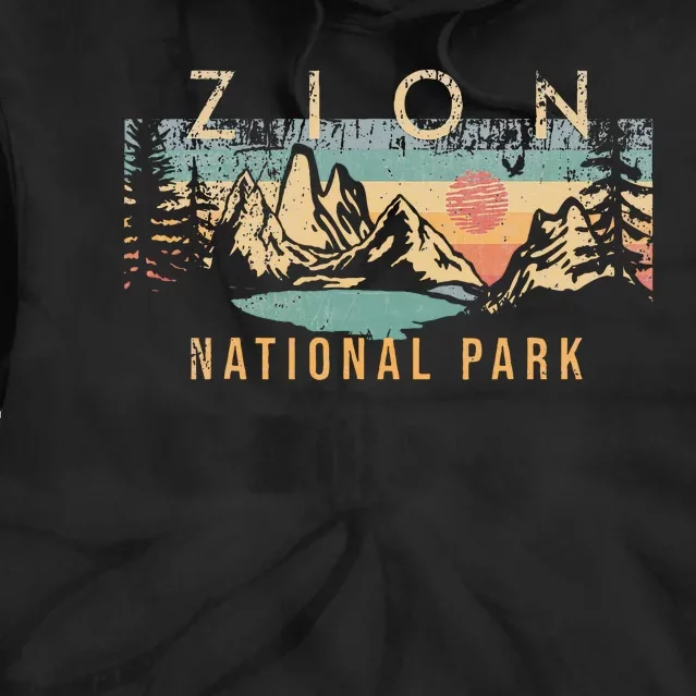 Zion National Park Tie Dye Hoodie