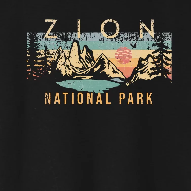 Zion National Park Women's Crop Top Tee