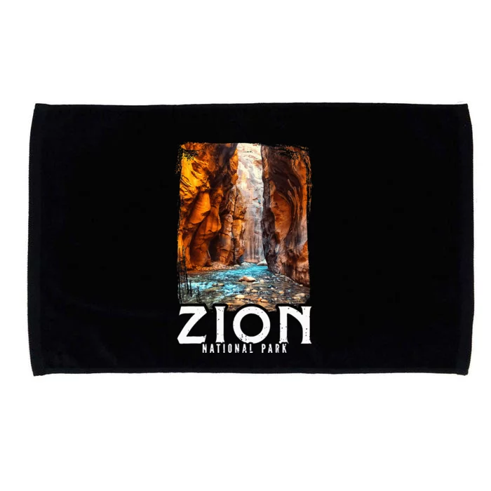 Zion National Park Zion National Park Utah Tourist Microfiber Hand Towel