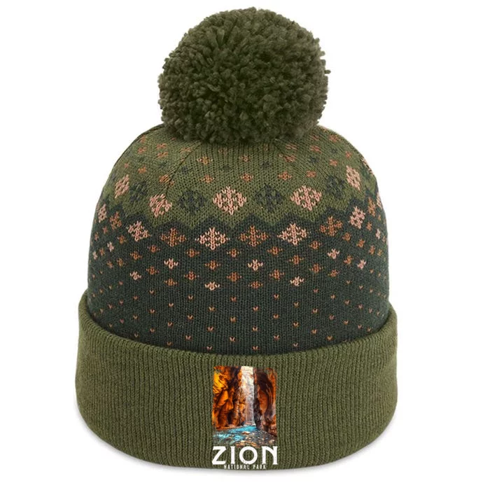 Zion National Park Zion National Park Utah Tourist The Baniff Cuffed Pom Beanie