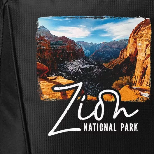 Zion National Park Utah Tourist Zion Park City Backpack