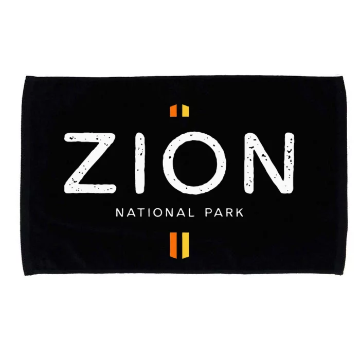 Zion National Park Utah Retro Vintage Microfiber Hand Towel