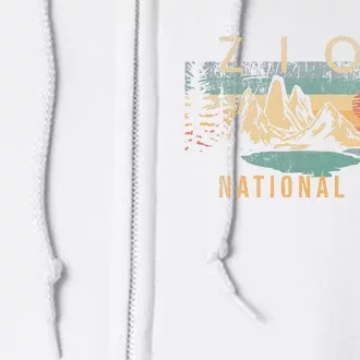 Zion National Park Full Zip Hoodie