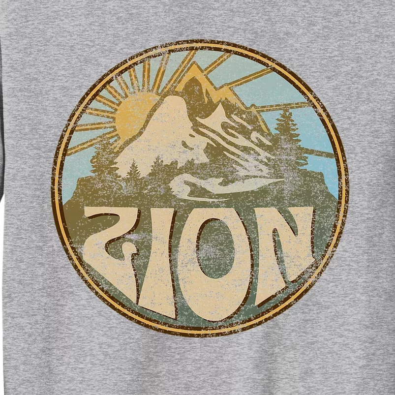 Zion National Park Utah Nature Mountains Hiking Outdoors Tall Sweatshirt